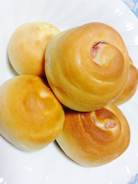 ベーコンチーズパン♪